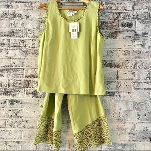 Nancy Bolen, 3 piece summer, silk suit